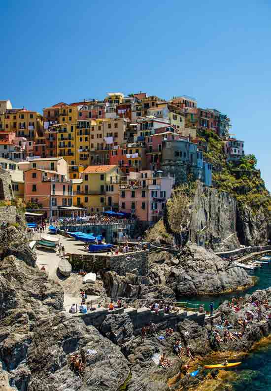 Manarola est un village de Cinque Terre en Italie