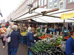 Etal de légumes au marché Albert Cuyp, Amsterdam