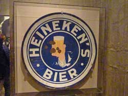 Logo en fer Heineken's bier