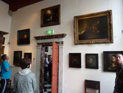 Peintures dans la maison de Rembrandt