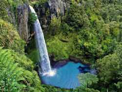 cascade du voile de la mariée, Nouvelle-Zélande