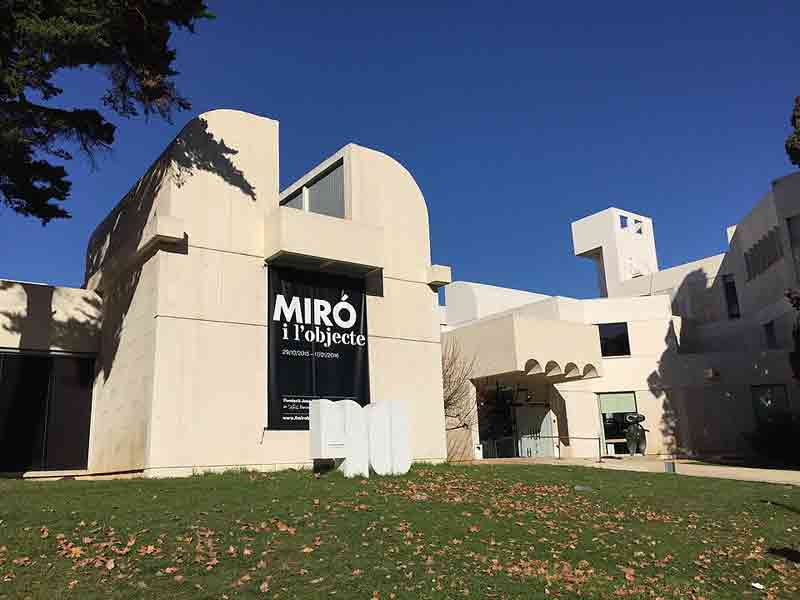 Bâtiment de la fondacion Joan Miró