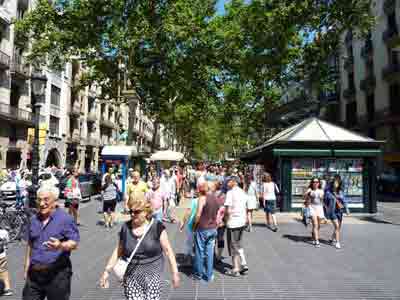 Balade sur la Rambla