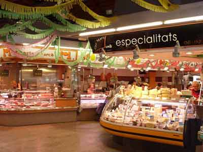 Spécialités du marché de Santa Caterina
