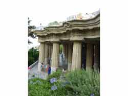 Salle hypostyle, Park Güell