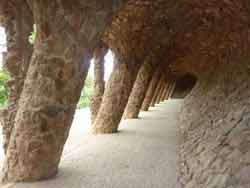 Portique de la Lavandière, Park Güell