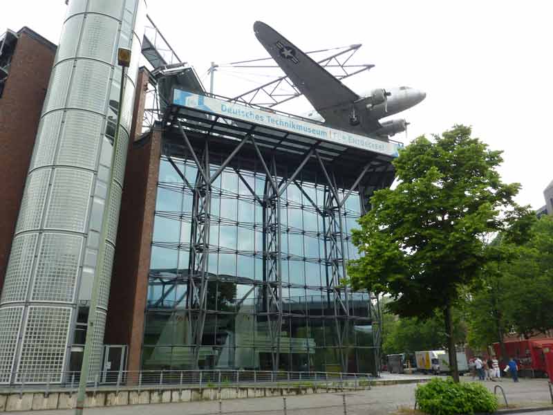 Façade du Deutsches Technikmuseum, Berlin