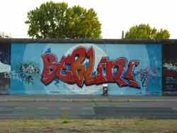 Graffiti Berlin sur le mur de Berlin