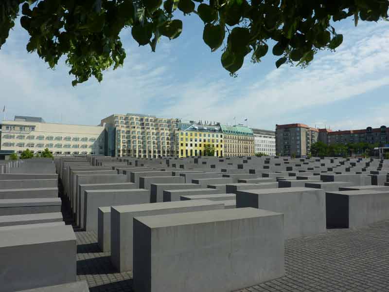 Champ de stèles de béton de l'Holocaust Mahnmal