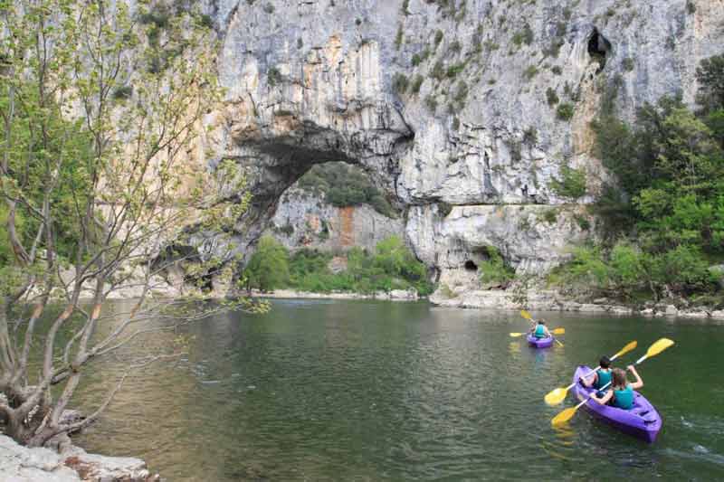 descente en canoë Ardèche