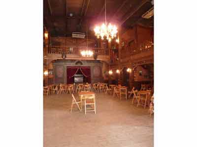 photo prise lors d'un voyage en Andalousie à l'intérieur du saloon du Fort bravo dans le désert de Tabernas (Espagne, Europe)