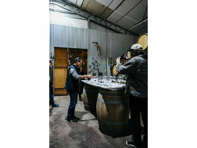 Salle de dégustation de vins de Provence à Fréjus (France)