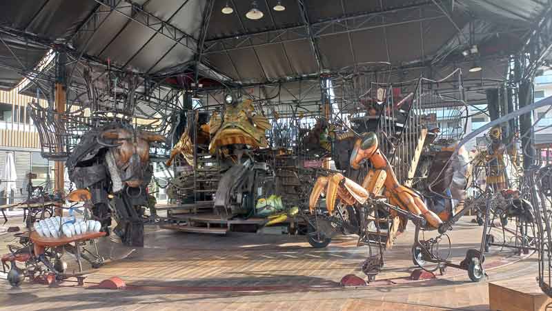 Insolite. Halle de la Machine : quand François Delarozière se fait