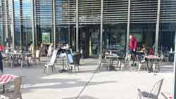 Terrasse du Minotaure Café, halle des machines, Toulouse (France)