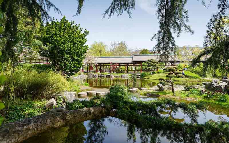 Jardin japonais de l'île de Versailles