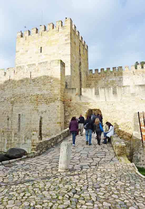 Chteau Saint Georges, Castelo So Jorge, Lisbonne