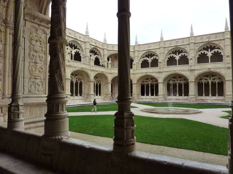 Cloître du Mosteiro dos Jerónimos (Lisbonne)