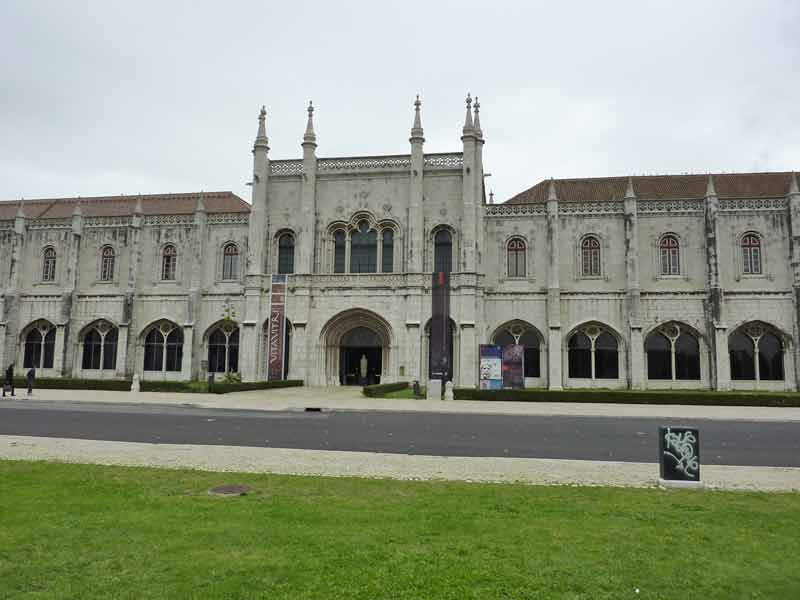 Entrée du monastère des Hiéronymites (Mosteiro dos Jerónimos) à Lisbonne