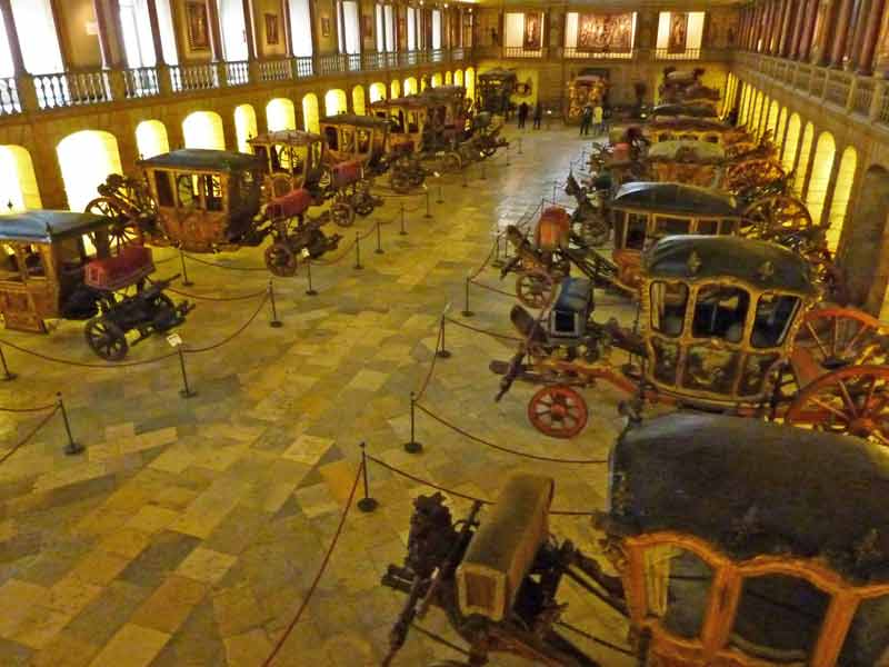 Collection de carrosses au museu dos coches, Lisbonne