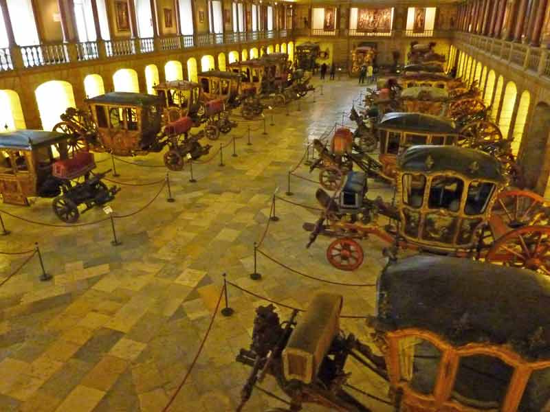 Collection de carrosses au museu dos coches, Lisbonne