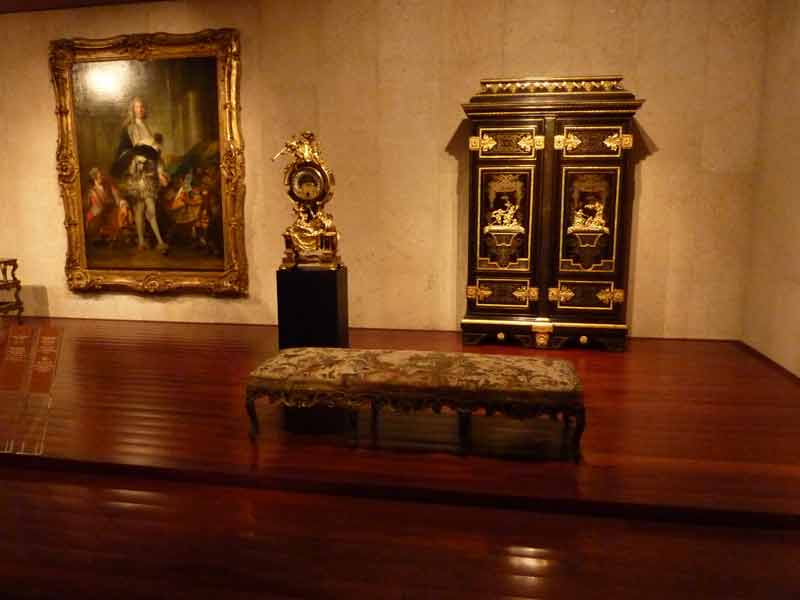 Mobilier européen du XVIIIe siècle, musée Calouste Gulbenkian, Lisbonne (Portugal)