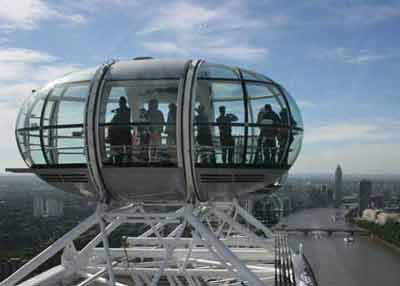 Nacelle du London Eye, Londres