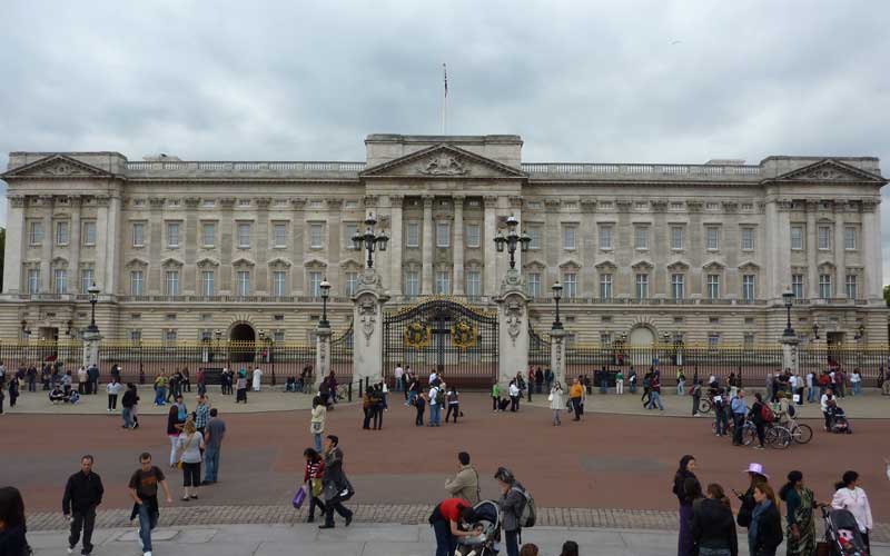 Entrée du palais de Buckingham