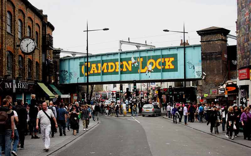 Camden Lock (Hampstead Road Locks), écluse sur le Regent's Canal