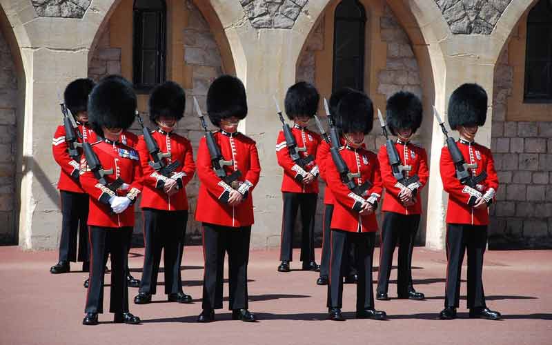 Relève de la garde à Windsor