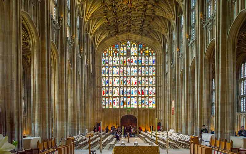 Intérieur de la chapelle Saint Georges (Windsor Castle)