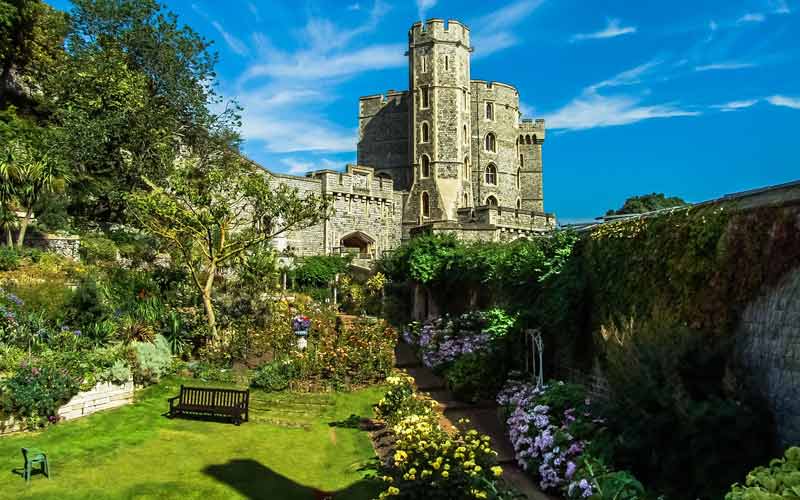 Jardins du château de Windsor