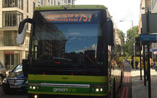 Bus Green Line 757