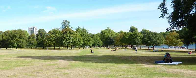 Lac de la Serpentine de Hyde Park