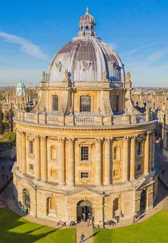 Radcliffe Camera au centre d'Oxford au Royaume-Uni
