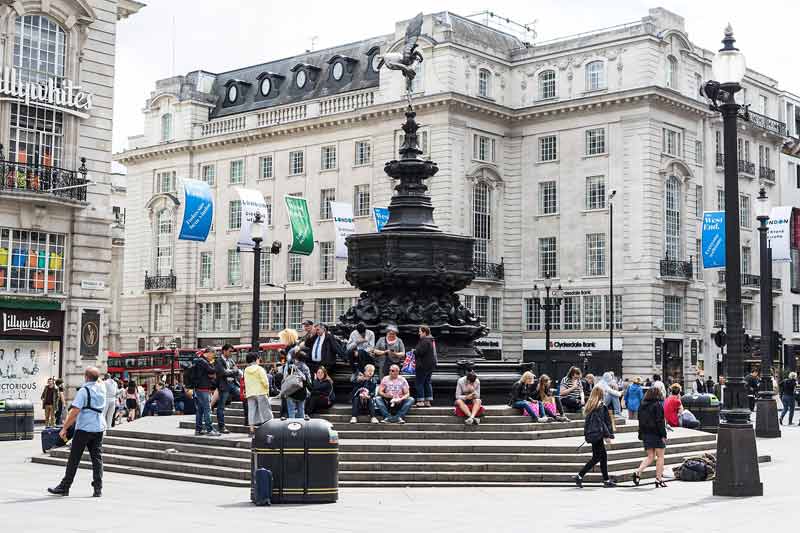Fontaine de Shaftesbury, Piccadilly Circus, Londres