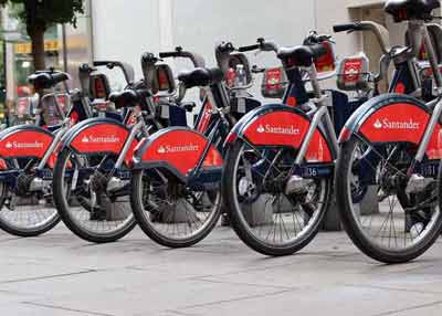 Vélos Santander à Londres