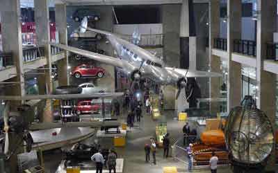 A l’intérieur du Science Museum de Londres