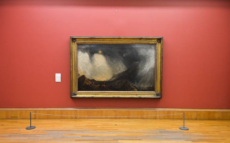 Hannibal traversant les Alpes, William Turner (Tate Britain)