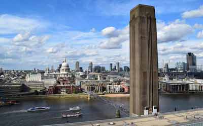 Le tate Modern est une ancienne usine électrique désaffectée.