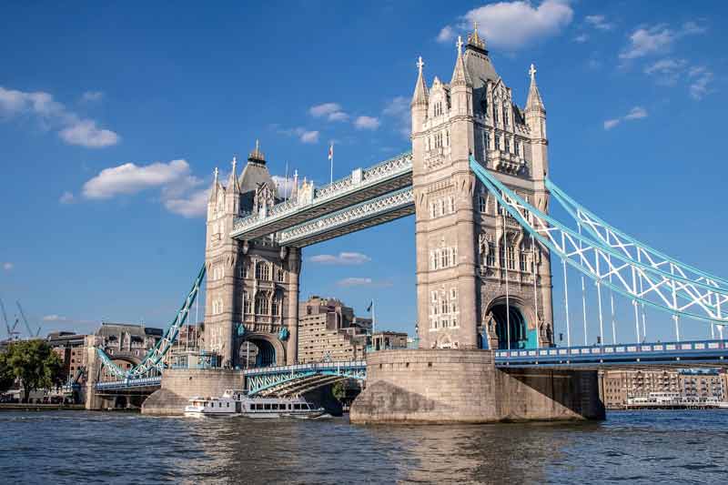 Photo du Tower Bridge de Londres (Royaume Uni)