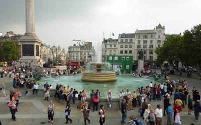 Fontaine de la place de Trafalgar