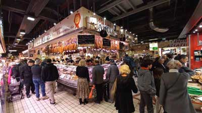 Stand de la maison Garcia, marché Victor Hugo, Toulouse