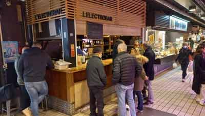 L'Electro Bar propose des produits régionaux dans un esprit convivial : tapas, tartare, sardines (Victor Hugo, Toulouse)