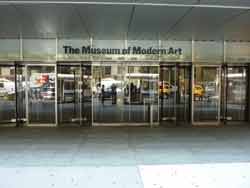 Entrée du MoMA (Museum of Modern Art)
