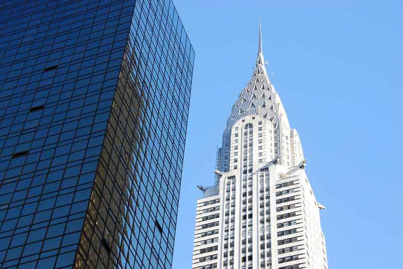 Photo du sommet du Chrysler Building