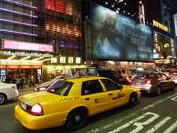 Times square la nuit