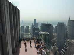 Photo de la plateforme du Top of the Rock, Rockefeller Center (New York)