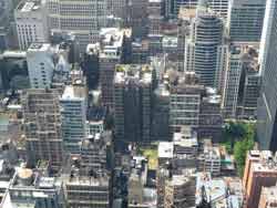 Vue sur les toits de New York depuis le Top of the Rock