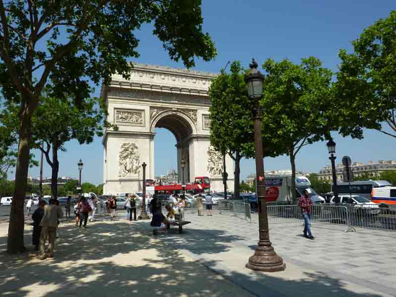 Panorama de l'Arc de Triomphe