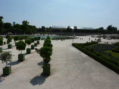 Bassin octogonal du jardin des Tuileries